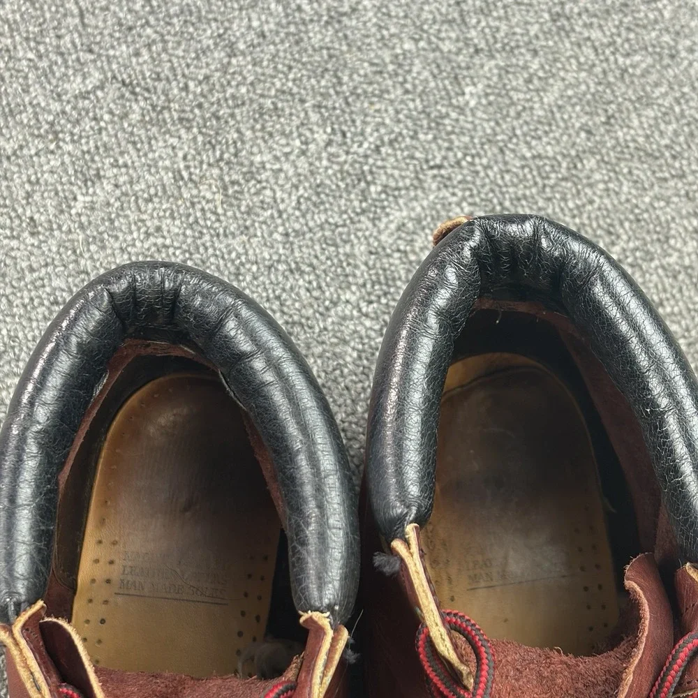 Vintage Dr Martens 939 Ben Boot Made In England Oxblood Leather Mens US 10 UK 9